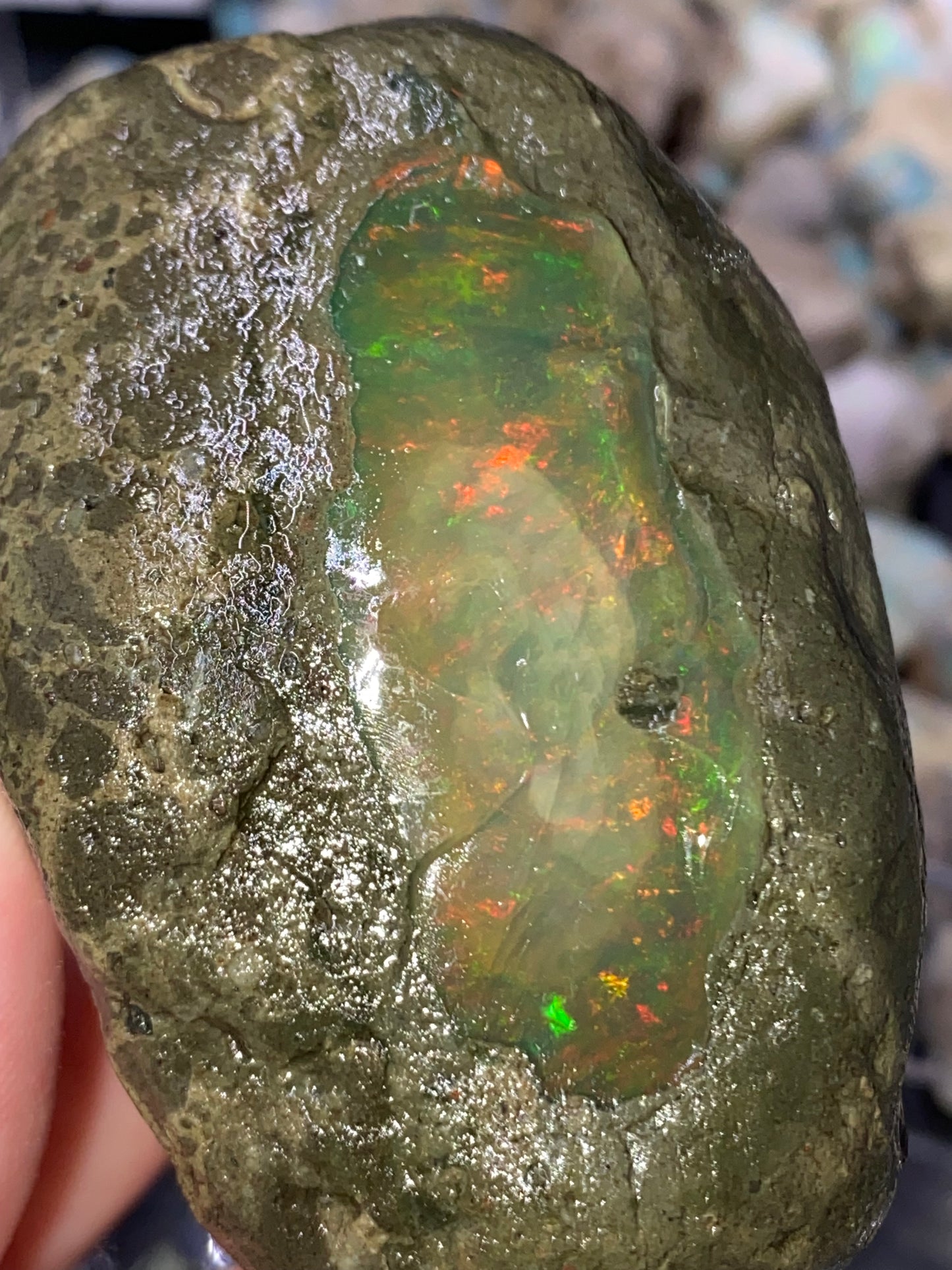 Large hydrothermal Opal