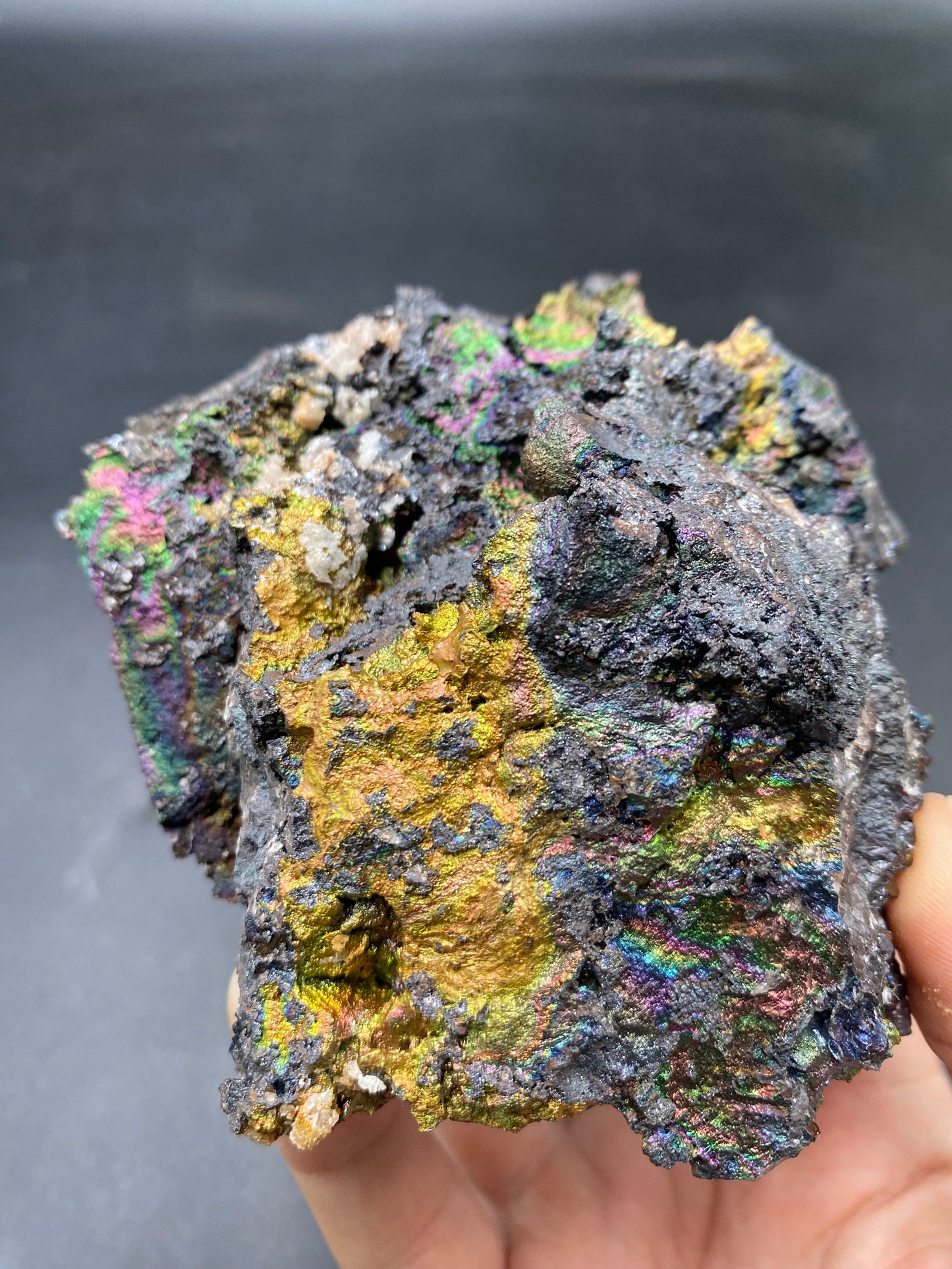 Rainbow hematite