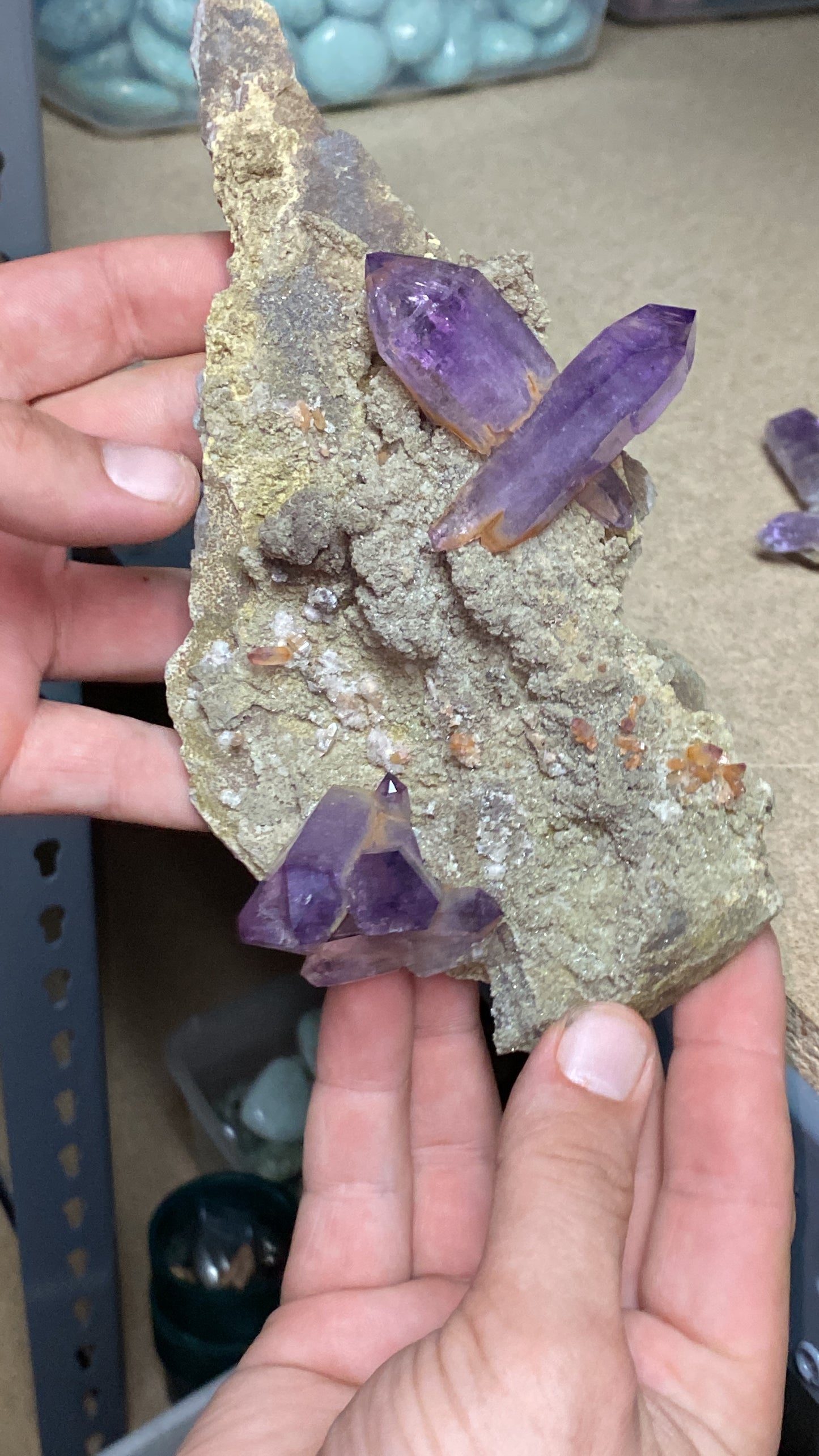 Veracruz amethyst cluster